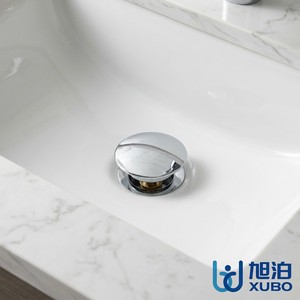 Factory Supply G 1 1/4 Brass Pop up Waste <strong>Set</strong> Basin <strong>Drain</strong> Kit with Lift <strong>Rod</strong> for Bathroom Sink Chrome Plated Sanitary Ware - Product Image 5