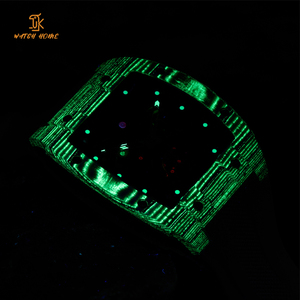 High Beat Quality Rectangular <strong>Skeleton</strong> Retro Barrel Type Mechanical <strong>Watch</strong> With High Grade White Mechanical Dress <strong>Watches</strong> - Product Image 3
