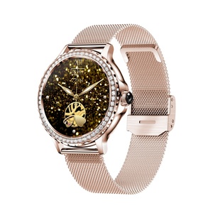 Nx19 Phụ Nữ Thông Minh Đồng Hồ Phụ Nữ 2023 1.3 "Ips Vòng Quay Thể Thao Bt Cuộc Gọi Tập Thể Dục Tracker Heart Rate Smartwatch Cho <span class=keywords><strong>Android</strong></span> <span class=keywords><strong>IOS</strong></span> - Product Image 1