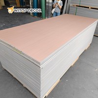 Vente Panneaux muraux en fibre de charbon de bambou WPC Panneau mural en bois et métal pour la décoration intérieure du bureau et du salon