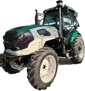 Tracteur compact 50hp 60hp 70hp 100hp 4x4 à pied 4x4 Mini Farm 4wd