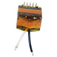 Transformateur haute fréquence ATQ personnalisé 220V 230V vers 12V 24V 36V 48V 50W-300W SMPS, transformateur Flyback avec broche PCB et fil de connexion