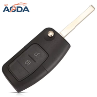 Coque de clé de voiture OEM à 2/3 boutons, remplacement direct usine pour Ford