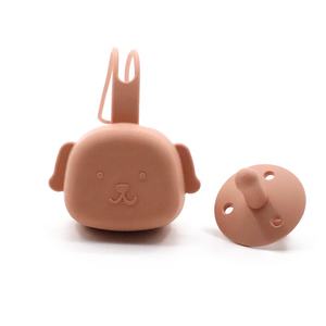 2021 Sucette de mamelon de bébé en silicone de haute qualité personnalisée pour la tranche d'âge de 0 à 12 mois - Product Image 1