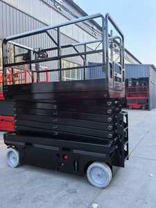 Ağır 6m 550kg hidrolik gökyüzü kaldırma platformu elektrikli makaslı kaldırma platformu hareketlilik elektrikli kendinden tahrikli makaslı kaldırma - Product Image 2