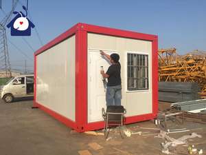 Casas modulares fáciles de instalar, cobertizo para exteriores de 2 pisos, casa contenedor prefabricada, casa desmontable móvil moderna personalizada - Product Image 2