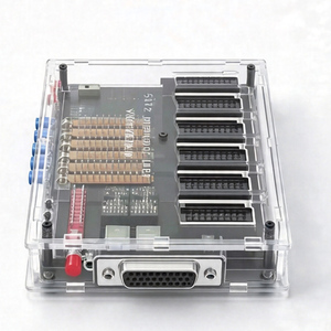 Adaptateur Commutateur Rétro Scart RGB/<span class=keywords><strong>SVHS</strong></span>/AV, Manuel 5 en 2 Automatique 7 Entrées, 1 Sortie, Distributeur Vidéo, Convertisseur, Boîtier Acrylique - Product Image 3