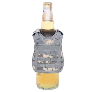 Beer Vest <b>Mini</b> Premium Beer Bottle Vest Beverage <b>Cooler</b> Wine Bottle Cover Holder Vests - Product Image 3