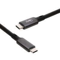 Certifié USB 4 120W 40Gbps chargeur PD câble Offre Spéciale USB C câble pour Mac Book Pro utilisation avec caméra ordinateur tresse blindage