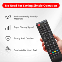 Control Remoto HC BN59-01303A para Televisor Inteligente Samsung N5300 NU6900 NU7100 NU7300 UN32N5300, Gran Venta