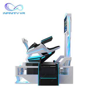 9D thực tế ảo mô phỏng đôi ghế trò chơi đua xe điện tử 9D VR đi xe máy VR sấm hiệp sĩ Arcade cho công viên giải trí - Product Image 2
