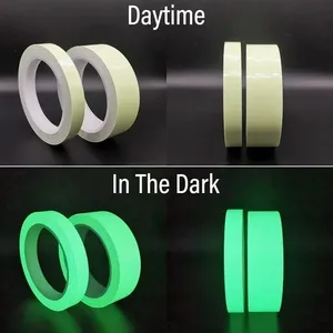 Luminous Tape Green/Blue Fluorescent Reflective Self-adhesive Stickers Dark Safety DIY Home Party Supplies Decorative - Product Image 3