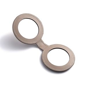 <b>Small</b> <b>Round</b> <b>Mirror</b> Customized Debossed Pocket PU Pouch Mini <b>Mirror</b> Makeup <b>Mirror</b> - Product Image 5