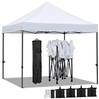 Tentes pliantes, tentes pop-up 3x3, 3x6, toile Oxford imperméable, gazebo avec protection UV pour événements en plein air