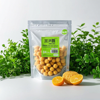 Pochette d'emballage de fruits secs en plastique avec logo personnalisé sac d'emballage alimentaire sec transparent