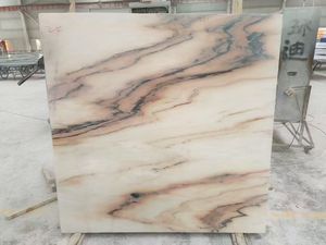 Albeta 600x600mm Revêtement de sol en marbre au design moderne Carreaux de céramique en porcelaine grande dalle polie pour mur et sol d'hôtel Garantie 1 an - Product Image 2