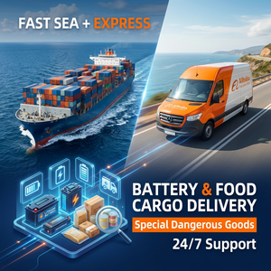 बैटरी और खाद्य कार्गो वितरण विशेष खतरनाक सामान दुनिया भर में तेजी से 24/7 समर्थन के साथ शिपिंग - Product Image 1