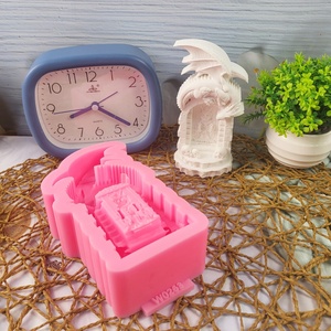 แม่พิมพ์หล่อทำจากเรซินแฮนด์เมดสำหรับเครื่องประดับตกแต่งแบบทำมือแม่พิมพ์ซิลิโคนมังกรตะวันตกสไตล์อิน W0263 - Product Image 2