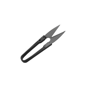 Zoyer Black Plastic Handle Yarn <b>Scissors</b> Stainless Steel Blade U Shaped For Cross Stitch Garment <b>Sewing</b> - Product Image 4