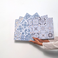 Carreaux muraux en mosaïque épais à coller, PVC auto-adhésif, imperméable, ignifuge, résistant à l'usure, décoration murale intérieure DIY