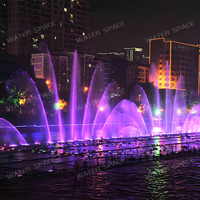 Diseño de Escenas Personalizadas: Programas de Luz y Música Adaptados a la Escena, Fuente de Lago para Paisajes Acuáticos de Resorts