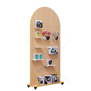 Étagère de vente au détail personnalisée en usine de Chiquitos Exposition mobile de supermarché moderne debout pour l'exposition de magasin pour les idées d'affichage de salon - Product Image 4