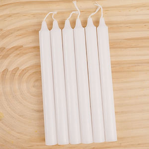 100% 순수한 천연 하이 퀄리티 긴 파라핀 선물 상자에 저렴한 다채로운 테이퍼 양초 - Product Image 1