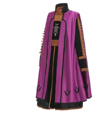 Robe de princesse Anna et Elsa pour filles, Costume élégant, Cosplay, noël et nouvel an, nouvelle collection, 2019, D0143