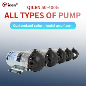 Qicen — pompe à diaphragme de pression pour filtre à eau domestique, d'origine, courant continu 24V, 600gpd, 150psi