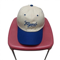 Casquette de baseball femme style influenceur, color-block, avec logo personnalisé, pour l'été, en coton, 6 panneaux, pour têtes grandes tailles