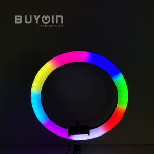 Anillo de Luz LED de 36 cm (14 Pulgadas) con Intensidad Regulable para Transmisión en Vivo, YouTube y Auto-retratos, Venta al por Mayor - Product Image 6