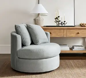 Chaise ronde en forme d'œuf canapés modernes canapé rond meubles canapé d'intérieur pour petit salon