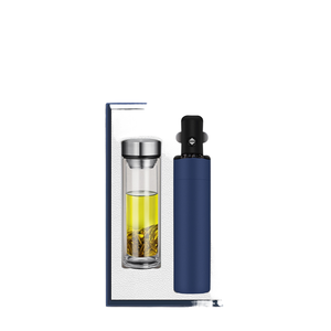 Ensemble cadeau de <span class=keywords><strong>parapluie</strong></span> et bouteille isotherme en acier inoxydable de haute qualité avec affichage de la température pour la remise des diplômes, Thanksgiving, Noël - Affaires - Product Image 4