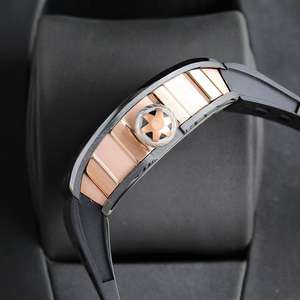 Reloj de Pulsera de Diseño de Lujo Personalizado Ultrafino para Hombre, Estilo Deportivo, Negro, Mecánico, Resistente al Agua, de Alta Calidad, con Reserva de Marcha - Product Image 3