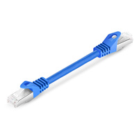 Kabel Ethernet UNIQFIBER Harga Pabrik Tembaga Padat RJ45 Cat6 10GBase-T 600MHz 26AWG 1m UTP LSZH Patch Cord Indoor/Outdoor