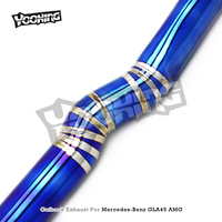 Système d'échappement sport à soupapes en titane Tuning OEM Valvetronic Catback pour Mercedes-Benz GLA45 AMG 2.0T 2015-2019