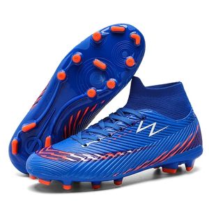 Chaussures de football professionnelles pour hommes, chaussures de football FG/TF à ongles longs, crampons d'entraînement antidérapants à la <span class=keywords><strong>cheville</strong></span>, baskets de football, chaussures de livraison directe - Product Image 3