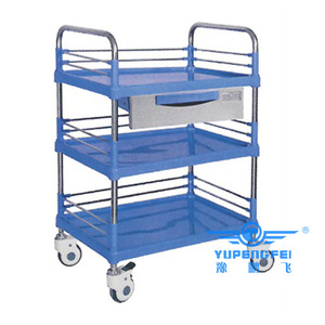 Carrito de Hospital Yu Pengfei 720x460x900mm de 2 Niveles con Ruedas Silenciosas - Product Image 1