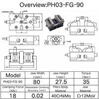 Étau de menuiserie compact multi-stations polyvalent auto-centrant, petit étau manuel en alliage avec roulement en acier de haute qualité