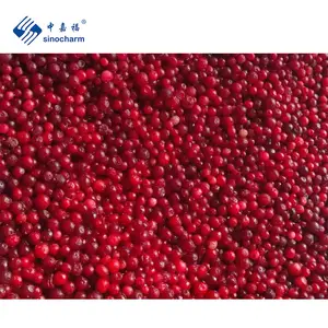 Sinocharm Nieuw Seizoen Brc Een Goedgekeurde Iqf Lingonberry Chinese Bulk 10Kg Frozen Lingonberry Voor Europa