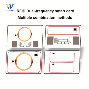 मल्टी-प्रोटोकॉल डुअल-चिप एंटी-कॉपी मिनी टैग दोहरी-आवृत्ति स्मार्ट कार्ड 4100 + f08 Nfc सक्षम Lf + hf - Product Image 5