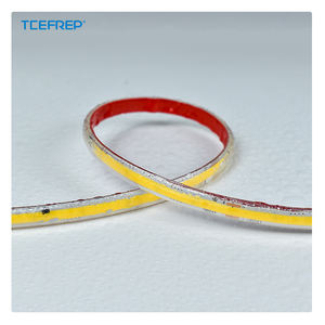 Tira de Luz LED COB en Oferta, 2800K-6600K, CA 110/220V, CRI Ra80 >100LM/W, 296LED/M, Cinta de Doble Cara, Corte de 125mm, IP65, para Paisajismo - Product Image 1