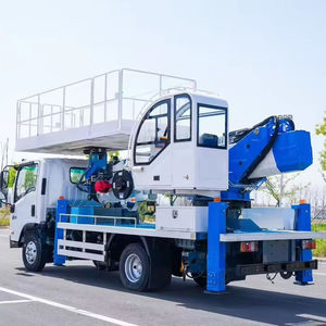 Camion élévateur télescopique à nacelle aérienne de grande plateforme de 10 mètres de marque japonaise avec une capacité de charge de 500 kg - Product Image 1