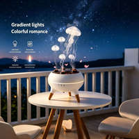Diffuseur d'arômes électrique à ultrasons, humidificateur d'huiles essentielles, télécommande, lumière LED effet flamme, minuterie, plastique, maison, chambre, bureau