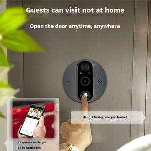 Graffiti Smart elettronica Cat Eye 4K HD schermo visivo remoto campanello sistema di sicurezza per la cattura automatica di vetro casa - Product Image 6