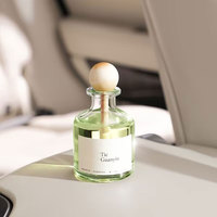Désodorisant en spray parfumé au thé blanc Oolong pour la maison et la voiture, parfum de thé naturel longue durée, flacon en verre