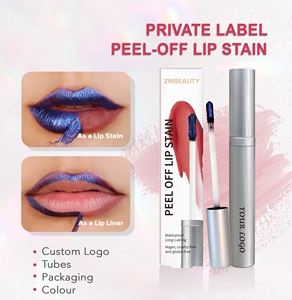 Delineador de labios orgánico vegano de etiqueta privada, tubos para manchas de labios, Color pigmentado profundo, dura hasta 12 horas, tinte de labios - Product Image 5