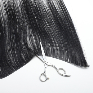 2025 Mới Tay Gắn Sợi Ngang Thiên Tài Sợi Ngang Cực Kỳ Vô Hình Con Người Tóc Mở Rộng Remy Trinh Nữ Gốc Việt Tóc Tự Nhiên Màu Đen - Product Image 5