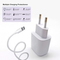 Adaptateur secteur USB-C électrique PD 20W pour iPhone, chargeur PD, adaptateur de voyage de type C, kit de charge rapide pour smartphone 5G
