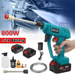 800W Wireless High Pressure <b>Car</b> Wash Water Gun 30BAR Portable High Pressure <b>Washer</b> <b>Car</b> Washing Machine Auto Variable Speed Motor - Product Image 1